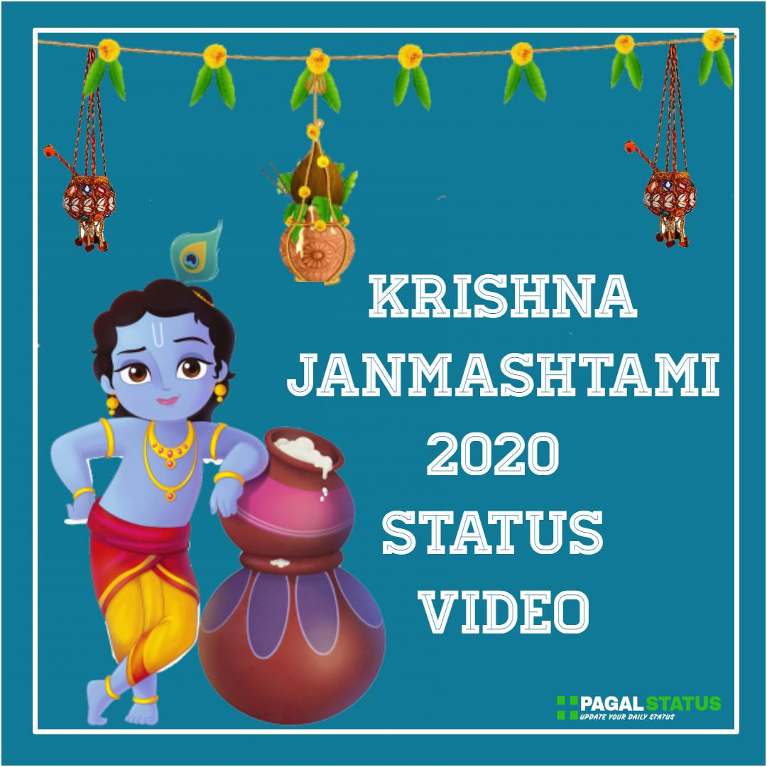 Krishna Janmashtami 2020 Whatsapp Status Video Download ...