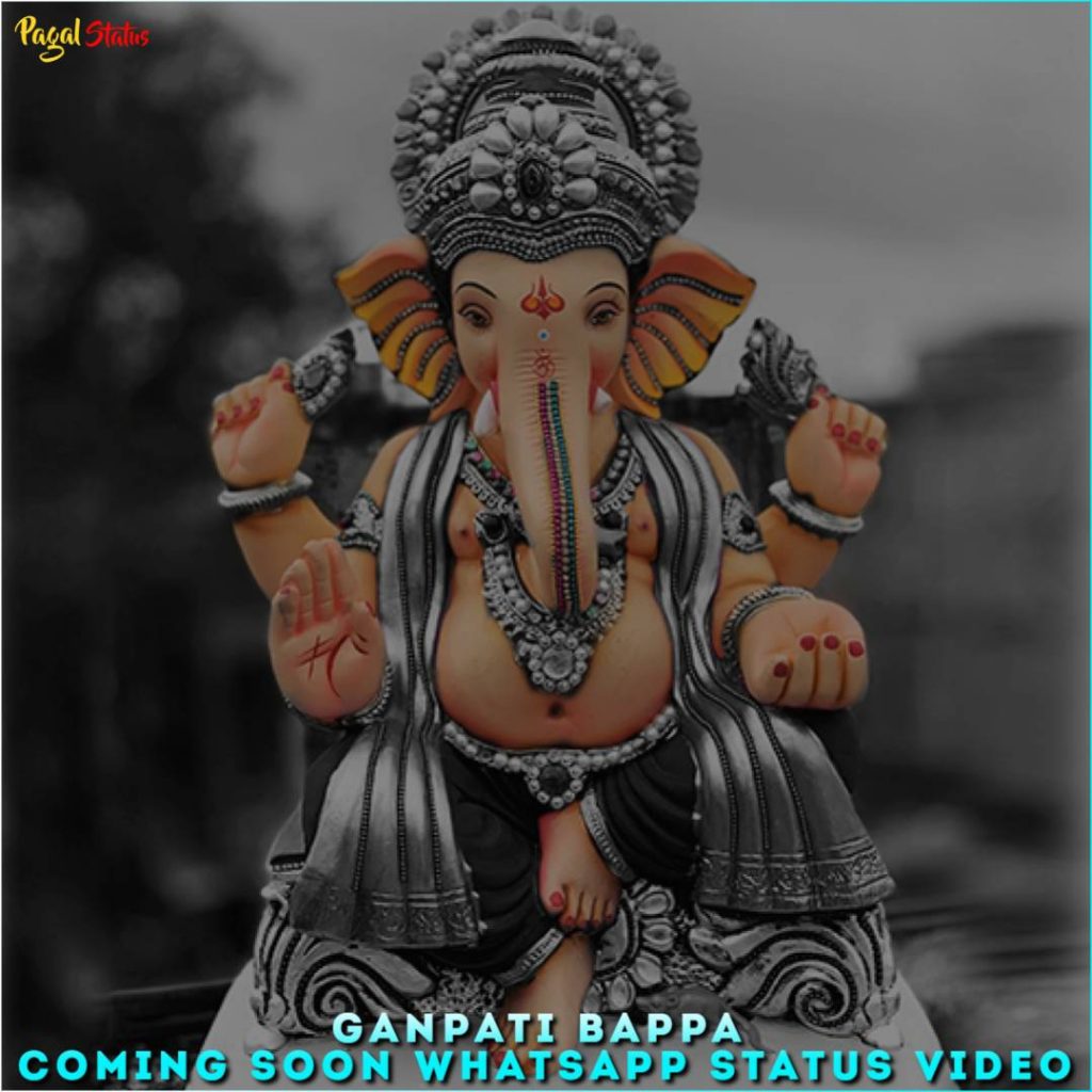 Ganpati Bappa Coming Soon Whatsapp Status Video