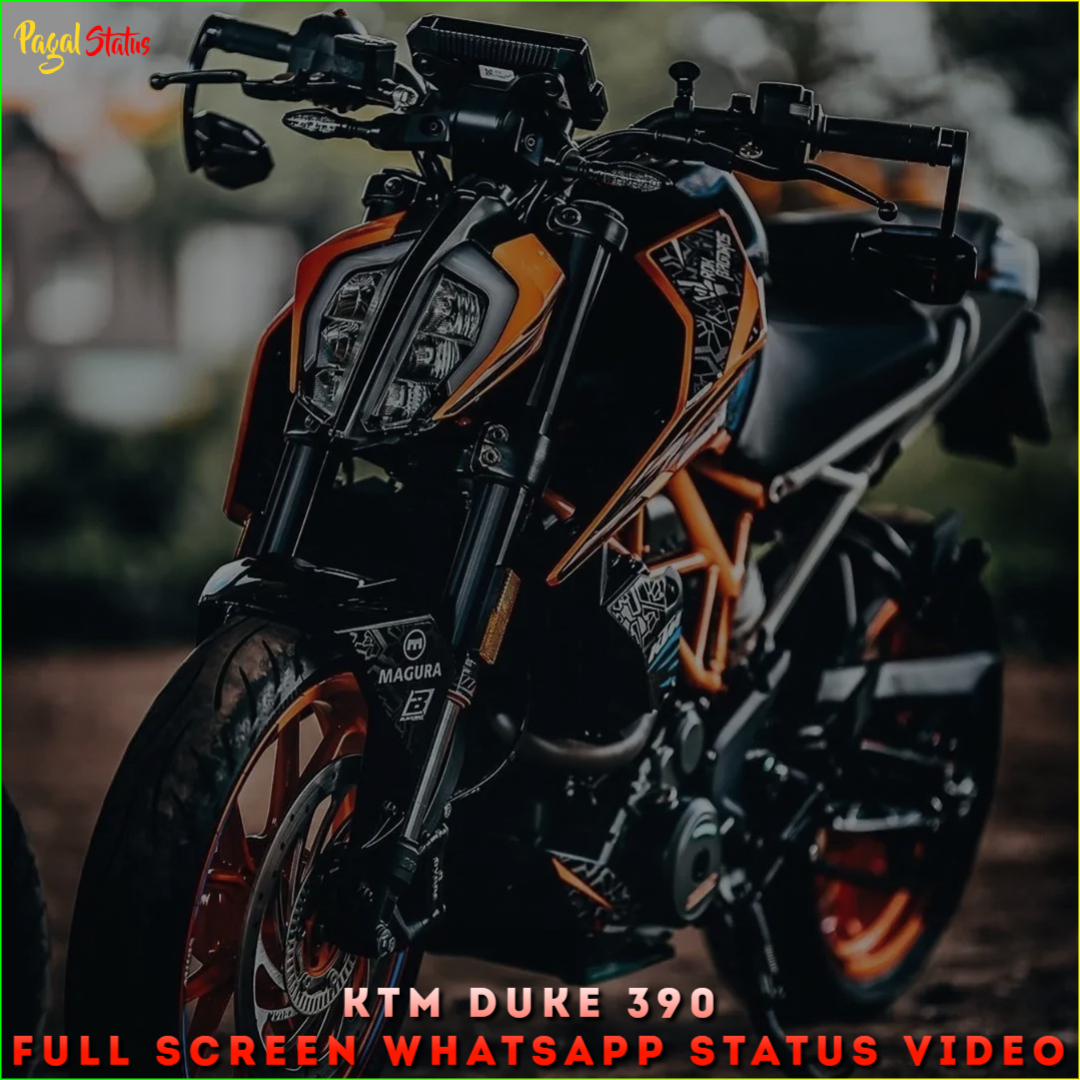 KTM Duke 390 Full Screen Whatsapp Status Video