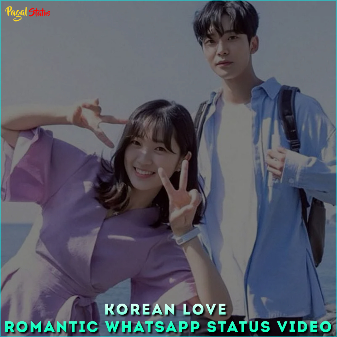 Korean Love Romantic Whatsapp Status Video