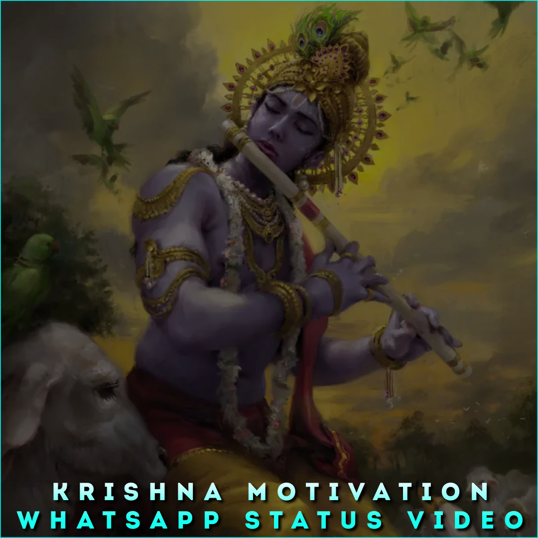 Krishna Motivation Whatsapp Status Video