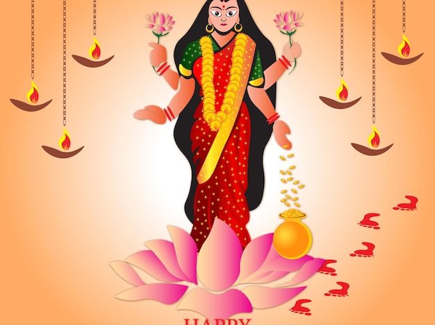 Happy Lakshmi Puja 2022 Whatsapp Status Video