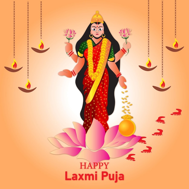 Happy Lakshmi Puja 2023 Whatsapp Status Video