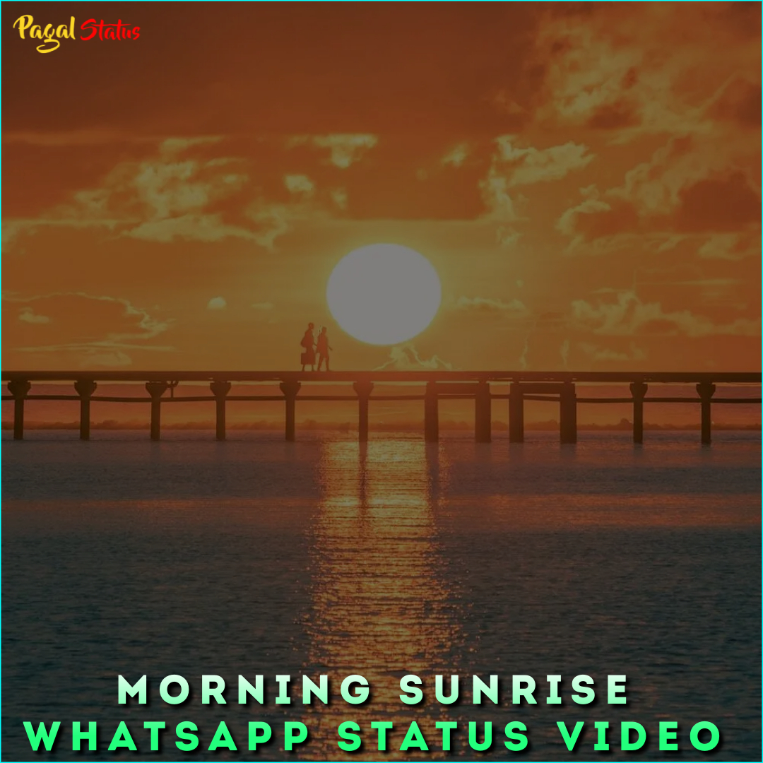 Morning Sunrise Whatsapp Status Video
