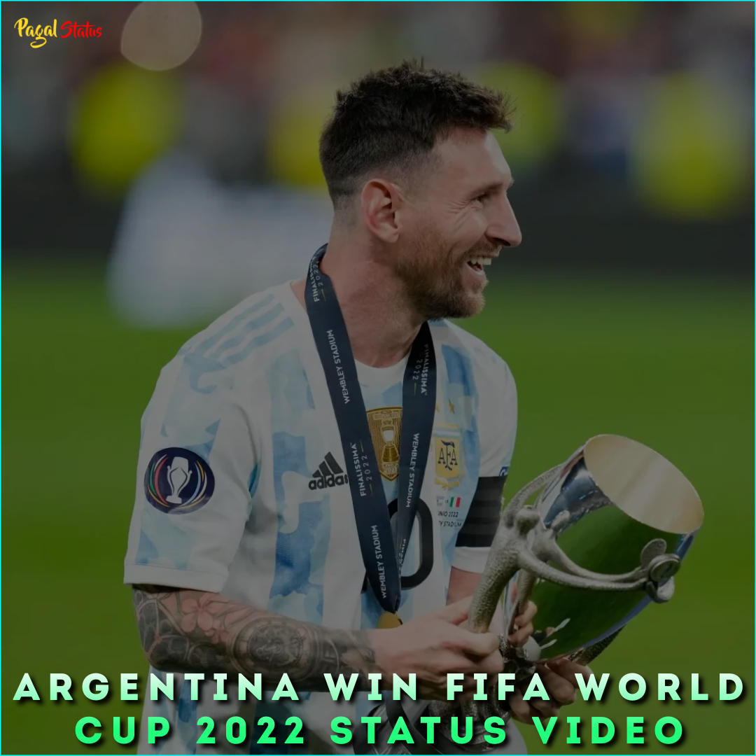 Argentina Win Fifa World Cup 2022 Status Video