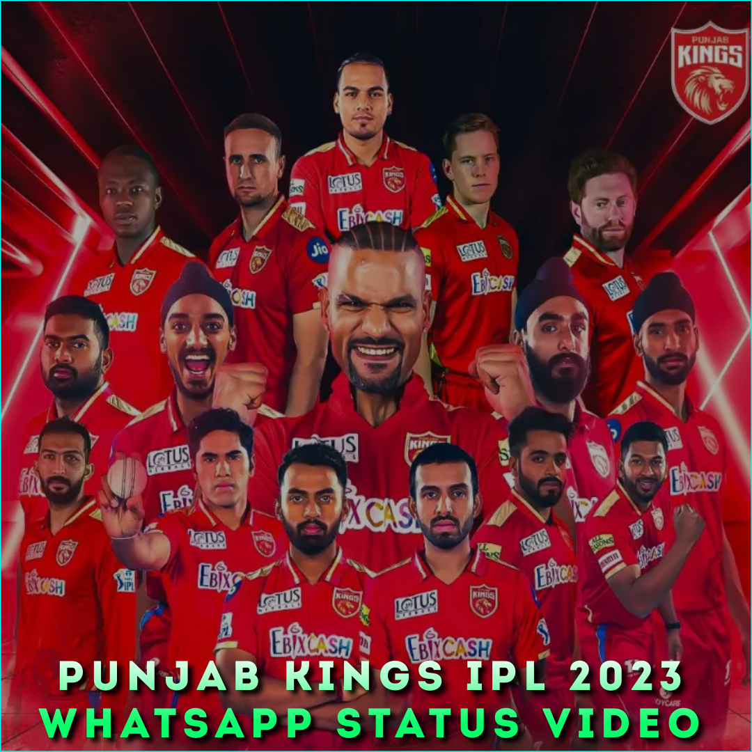 Punjab Kings IPL 2023 Whatsapp Status Video