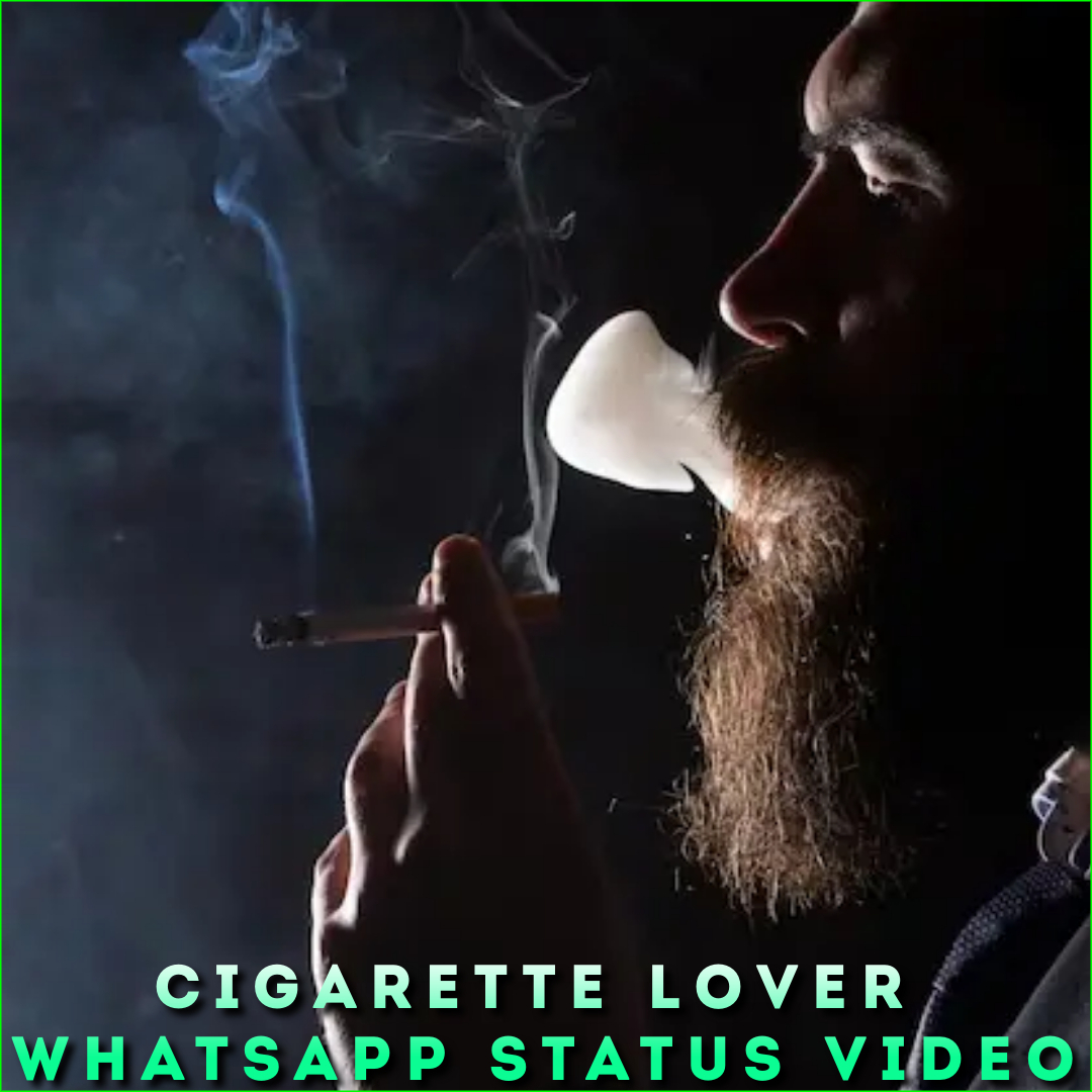 Cigarette Lover Whatsapp Status Video