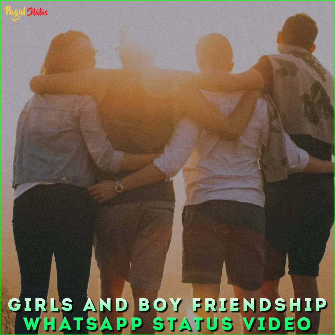 Girls And Boy Friendship Whatsapp Status Video
