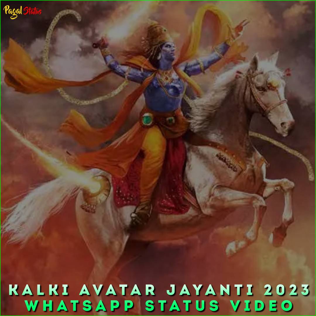 Kalki Avatar Jayanti 2023 Whatsapp Status Video