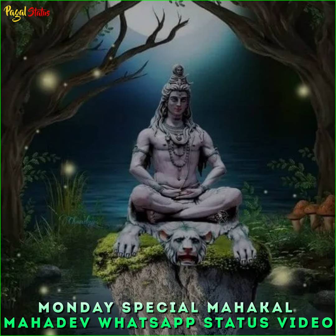 Monday Special Mahakal Mahadev Whatsapp Status Video
