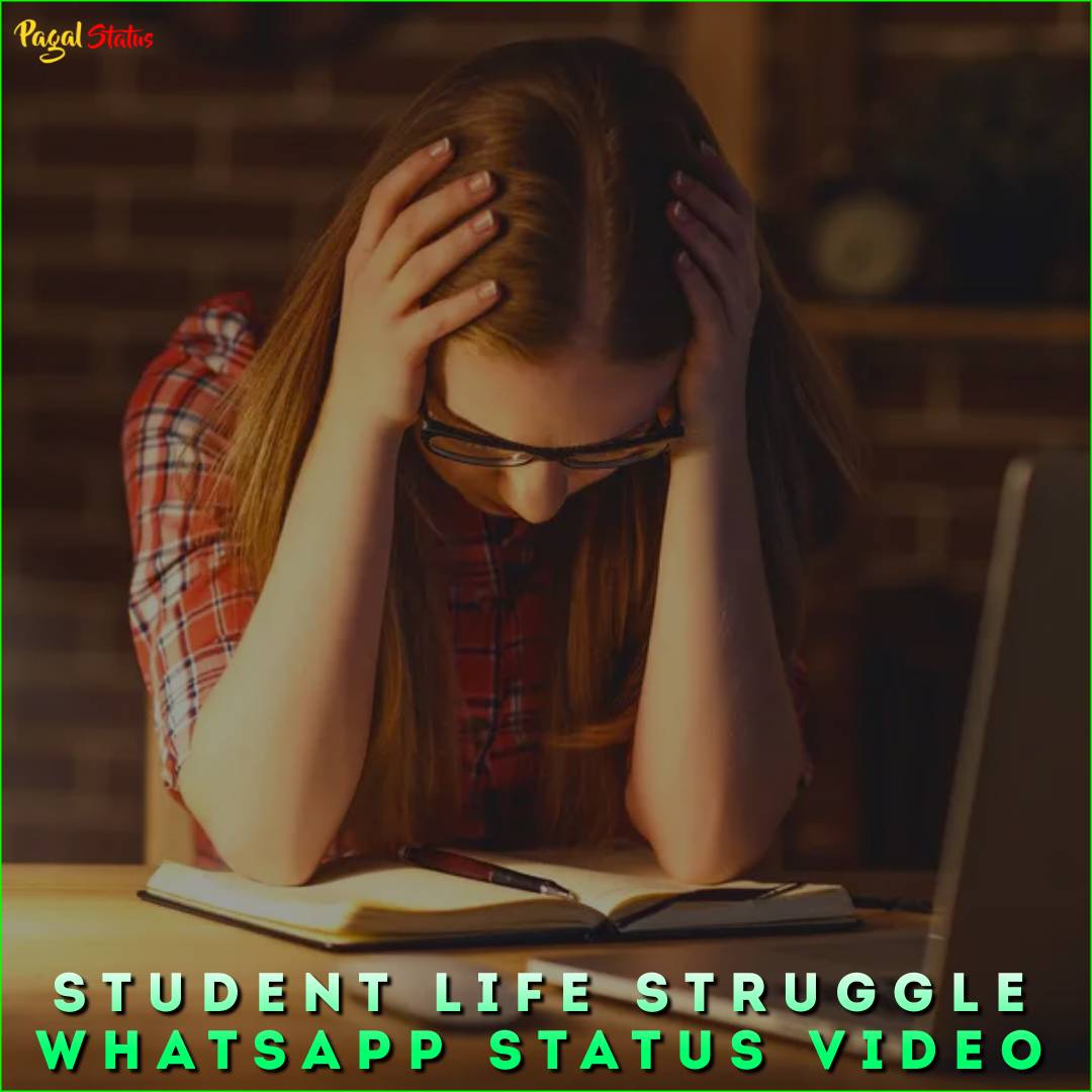 Student Life Struggle Whatsapp Status Video