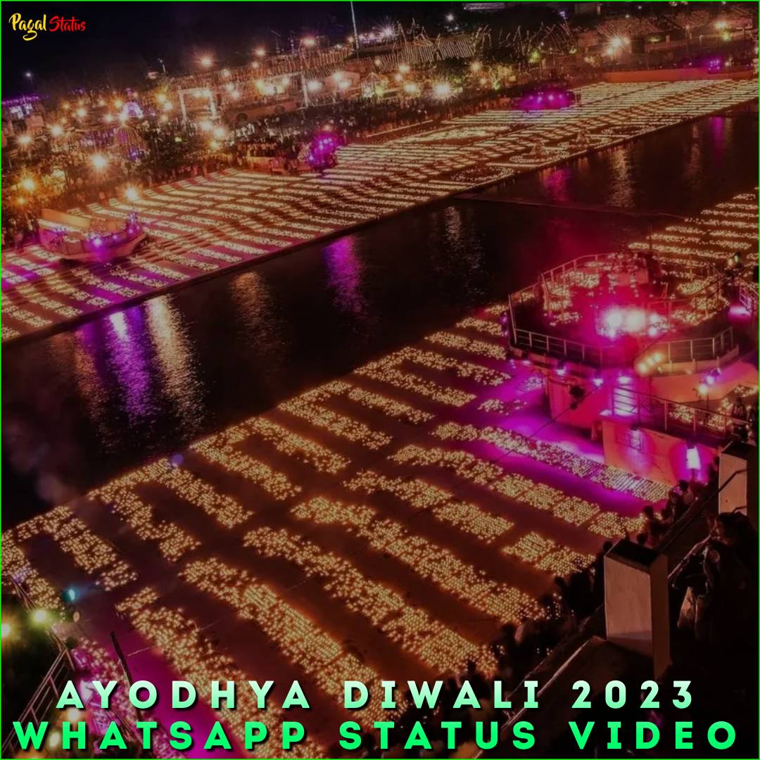 Ayodhya Diwali 2023 Whatsapp Status Video