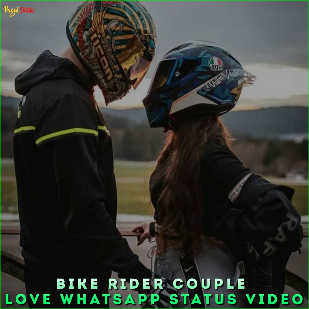 Bike Rider Couple Love Whatsapp Status Video