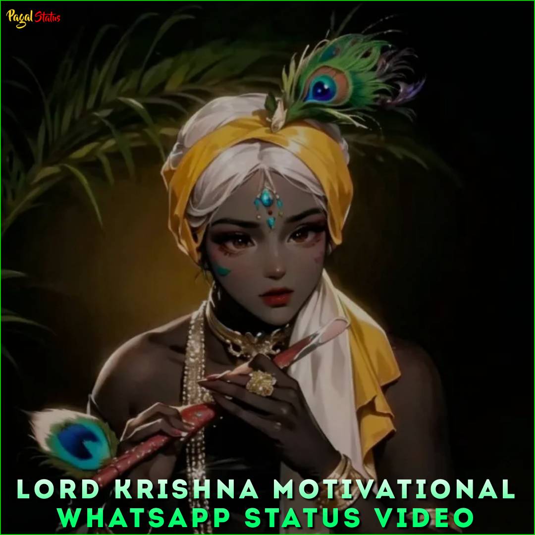 Lord Krishna Motivational Whatsapp Status Video