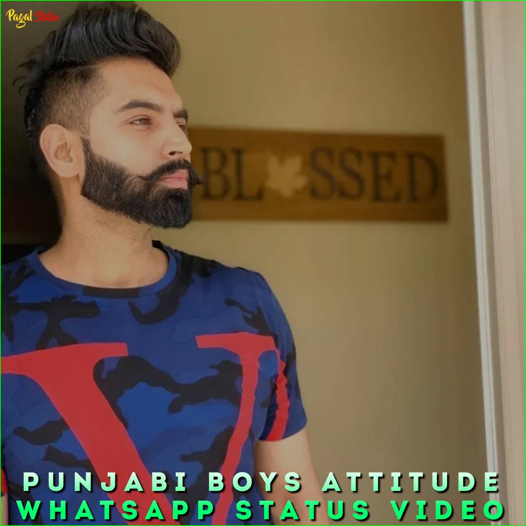 Punjabi Boys Attitude Whatsapp Status Video