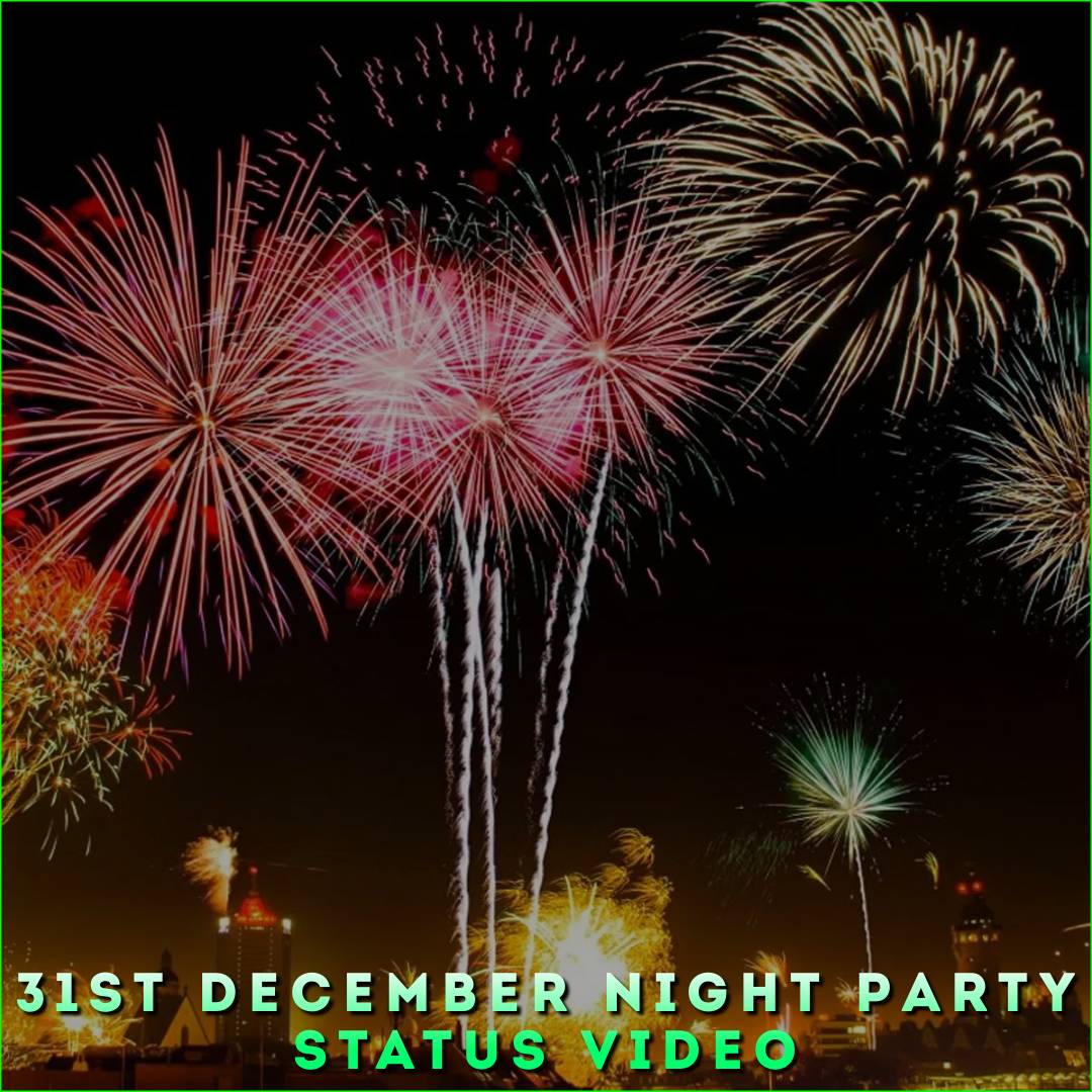 31st December Night Party Status Video