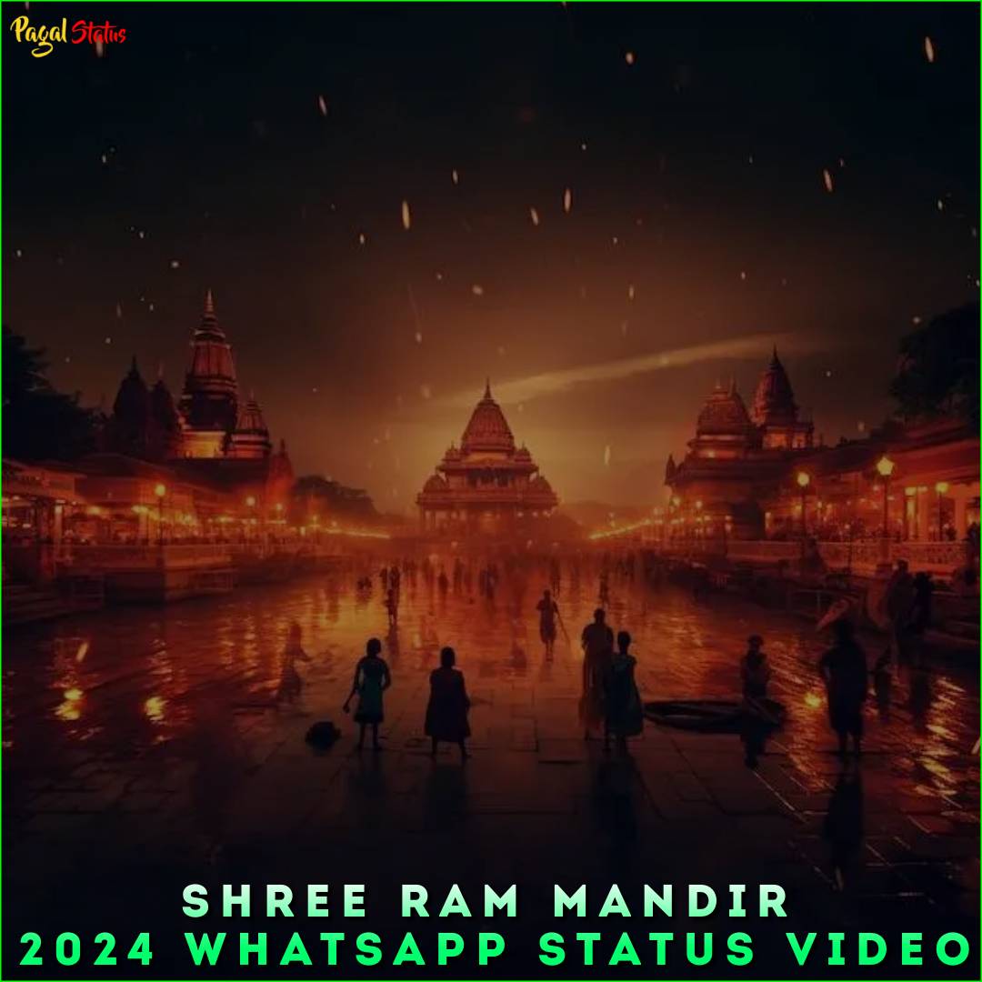 Shree Ram Mandir 4k Full Screen Whatsapp Status Video