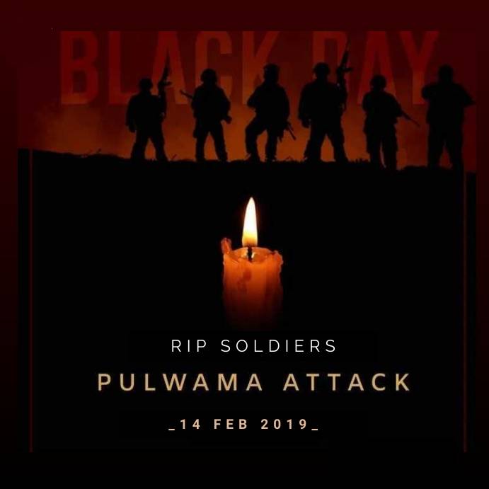 Pulwama Attack Black Day Whatsapp Status Video