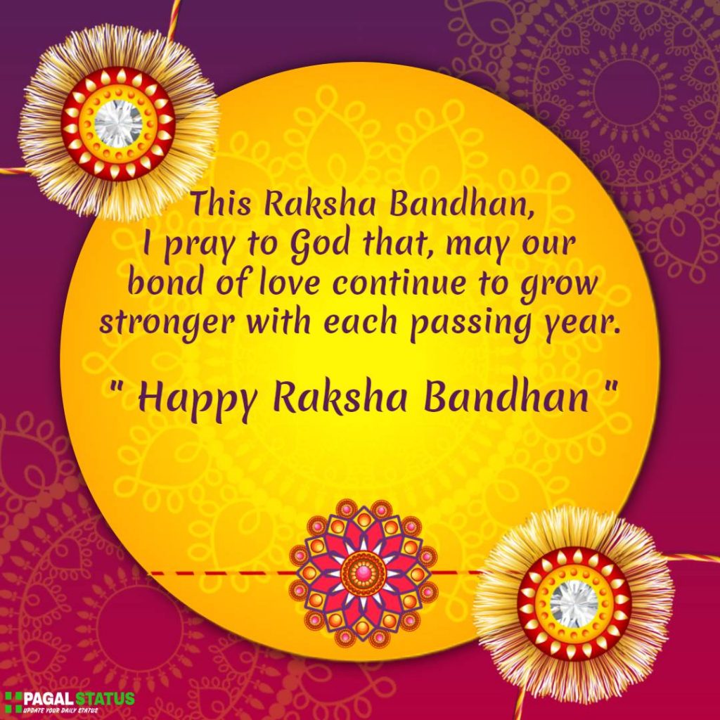 Happy Raksha Bandhan Quotes With Images For Sisters