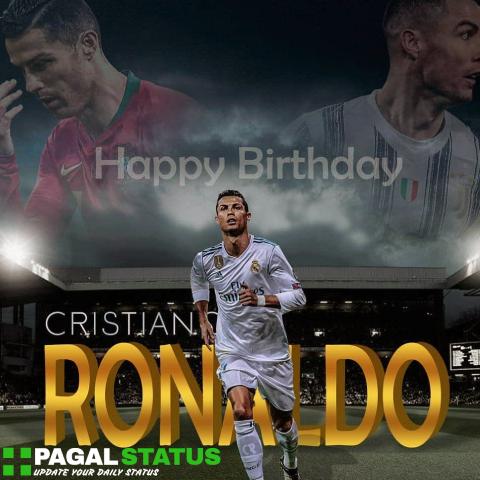 Happy Birthday Cristiano Ronaldo Status Video