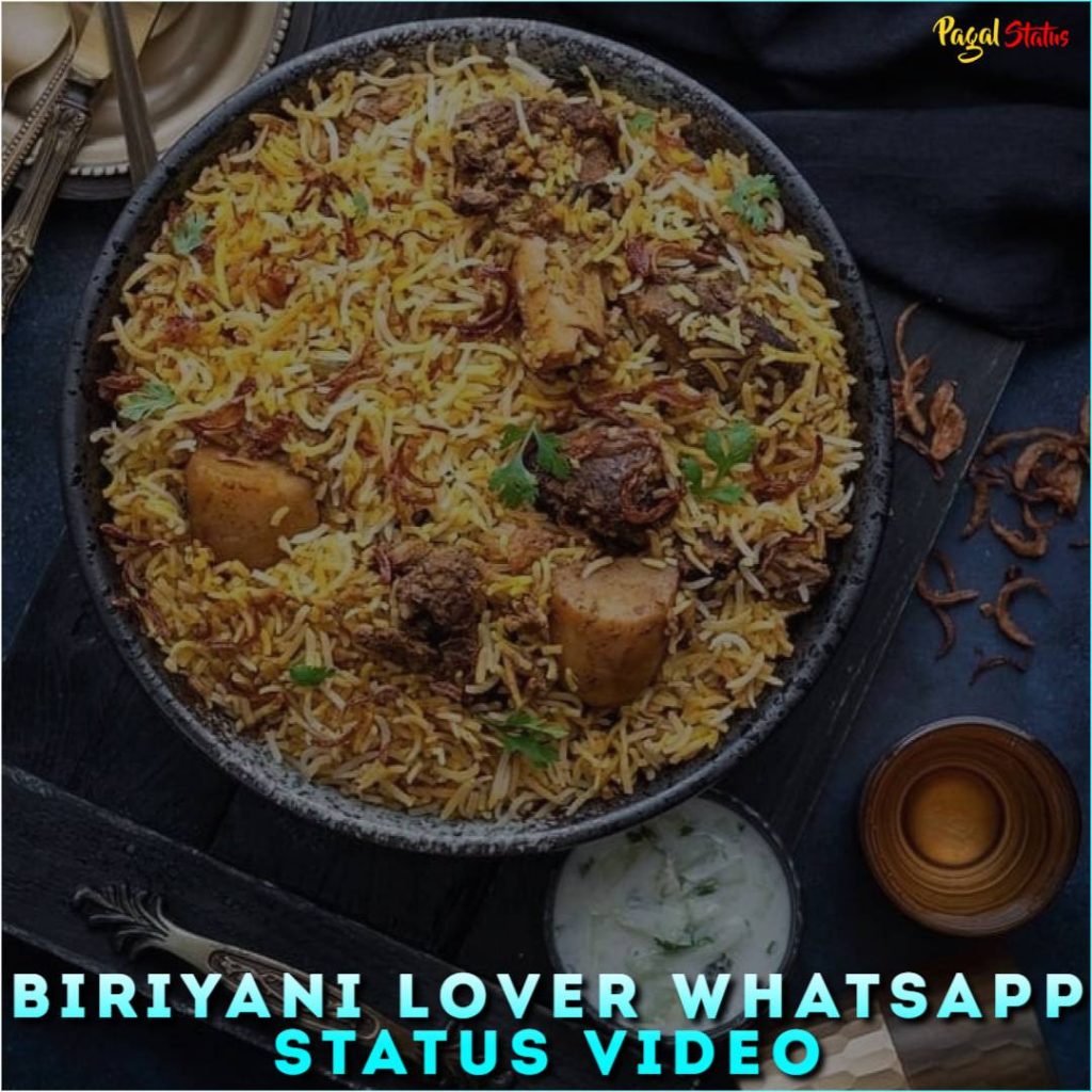 Biriyani Lover Whatsapp Status Video