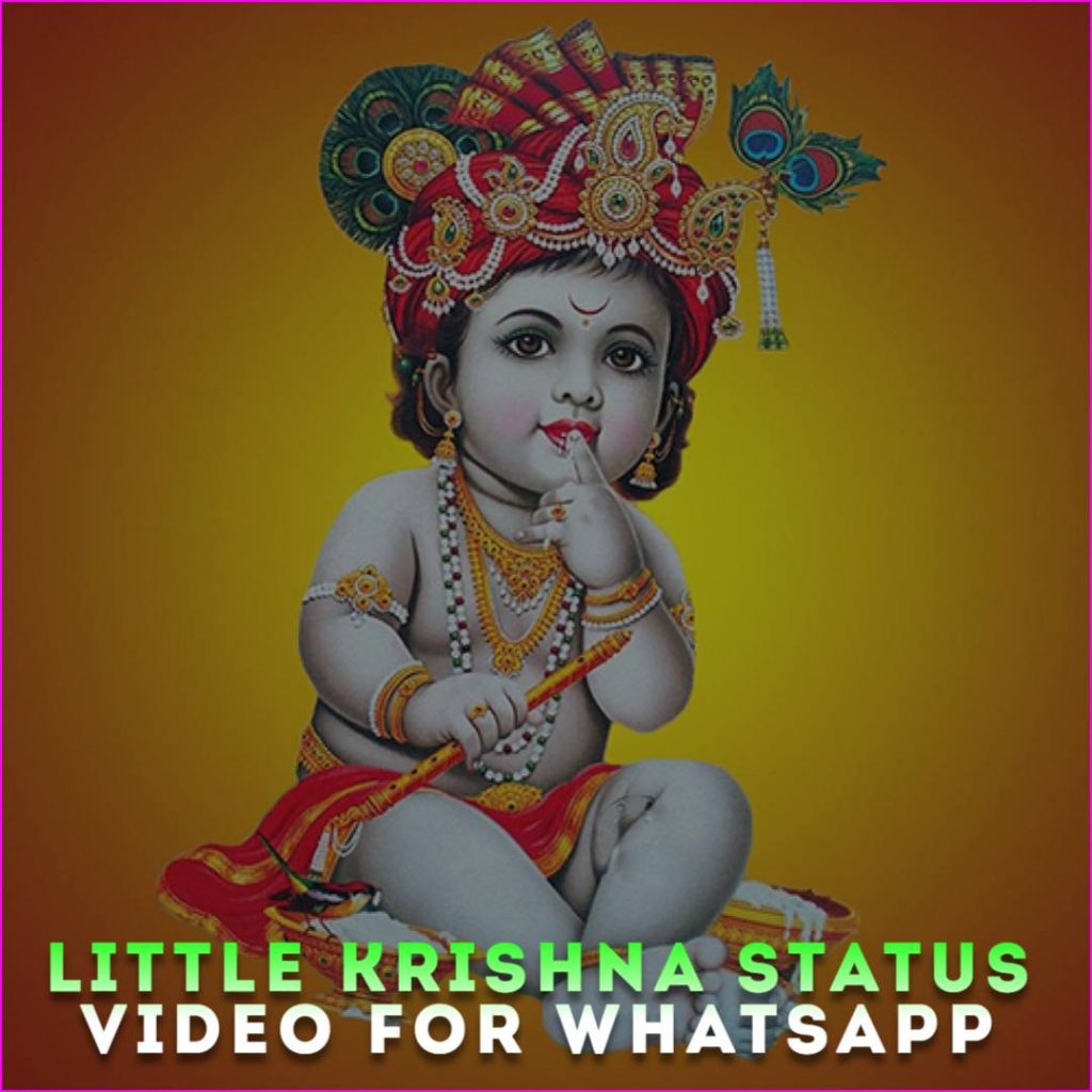 Little Krishna Status Video For Whatsapp