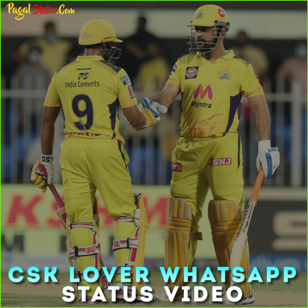 CSK Lover Whatsapp Status Video