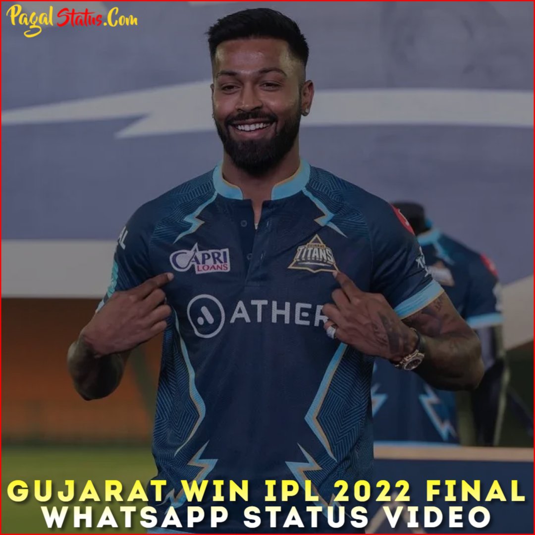 Gujarat Win IPL 2022 Final Whatsapp Status Video